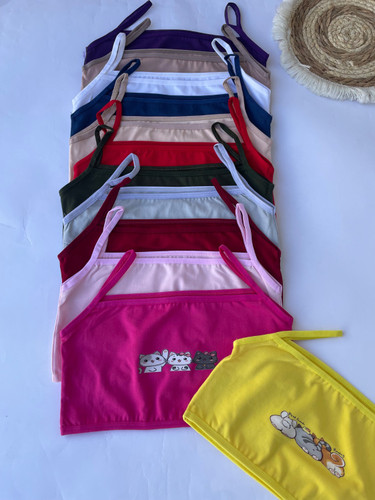 نیمتنه نخی بچگانه اعلا بند باریک
